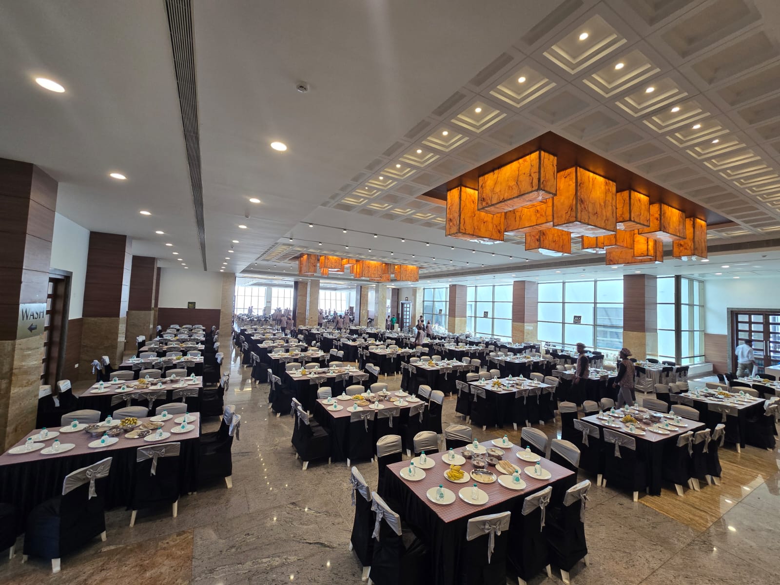 Wedding Catering Setup